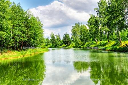 تصویر با کیفیت دریاچه 